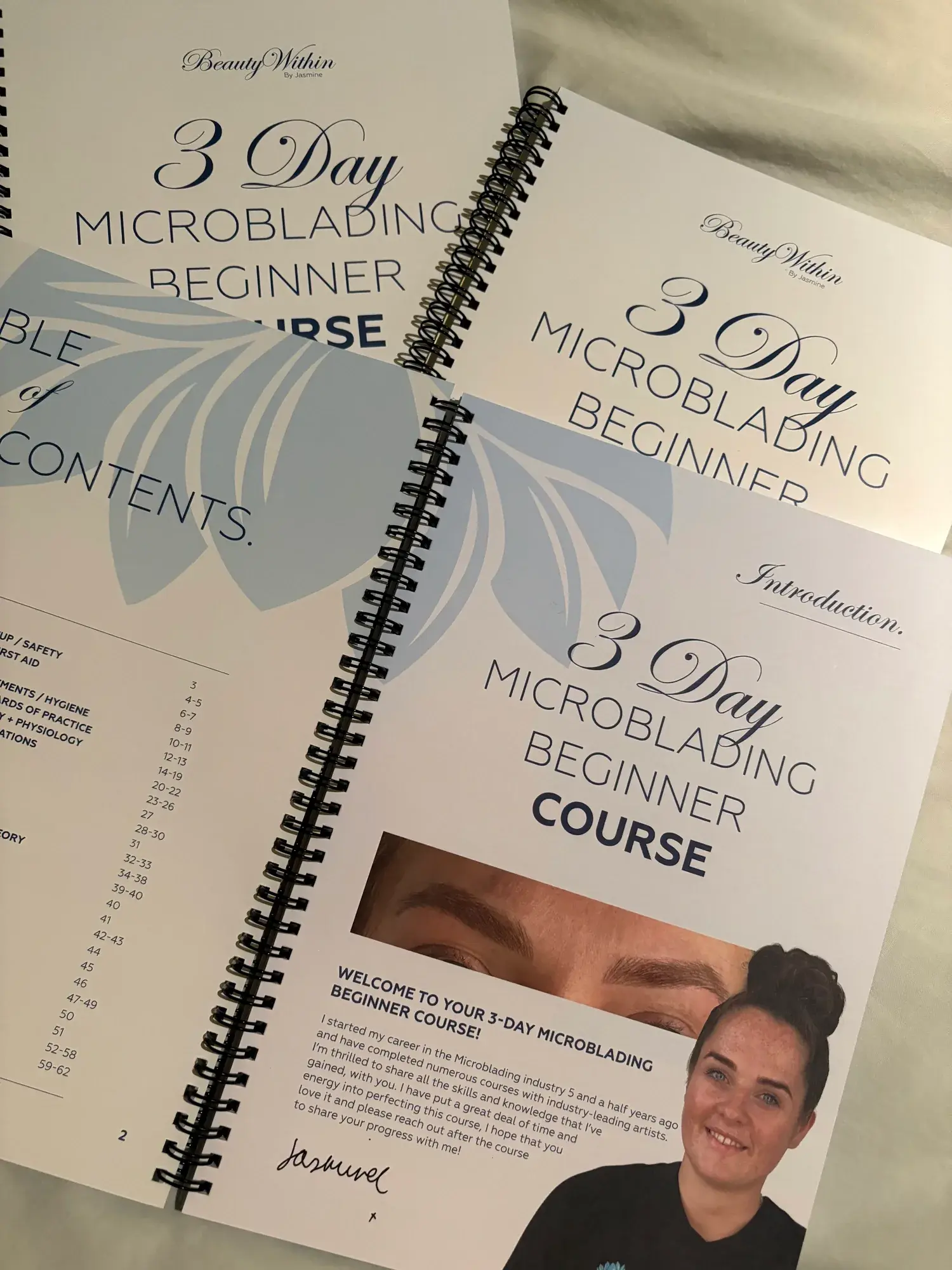 Accredited microblading course materials
